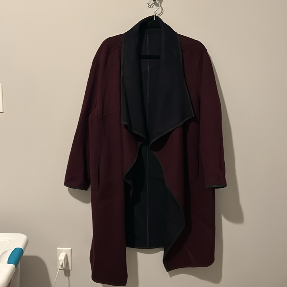Wool and Cashmere duster, open coat- Lafayette 148 - Picture 9 of 9
